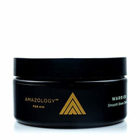 Amazology Shave Cream - Super Smooth Creamy Lather with Andiroba & Buriti Oils, Aloe, Vitamin E and Amino Acids (8 oz.)