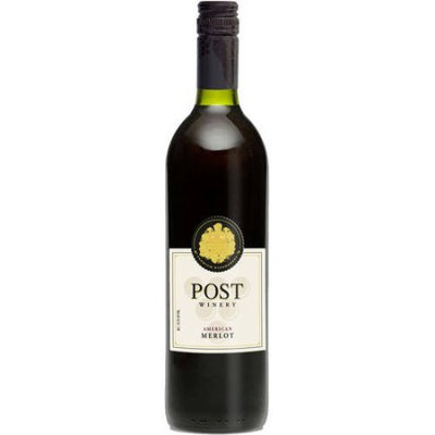 Post Winery,inc POST Merlot Wine, 750 mL