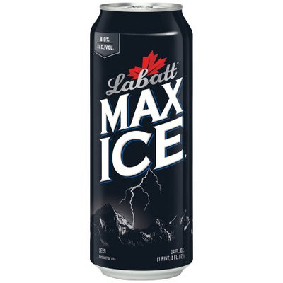 Labatt Max Ice Lager Beer 24 fl. oz. Can