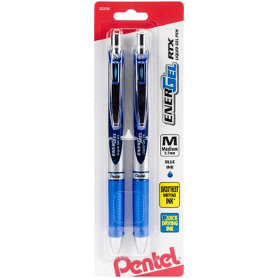 Pentel Of America BL77BP2C Blue EnerGel Pen (6 Pack)