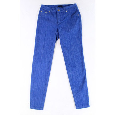 Iman NEW Blue Wome'ns Size 2 Skinny Fit Three Pocket Stretch Jeans