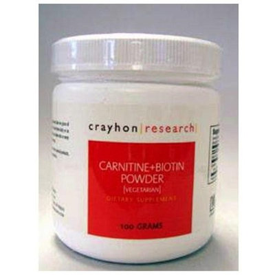 Crayhon Research Carnitine + Biotin Powder 100 gms