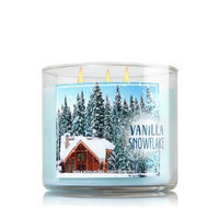 Bath & Body Works® Vanilla Snowflake 3 Wick Candle