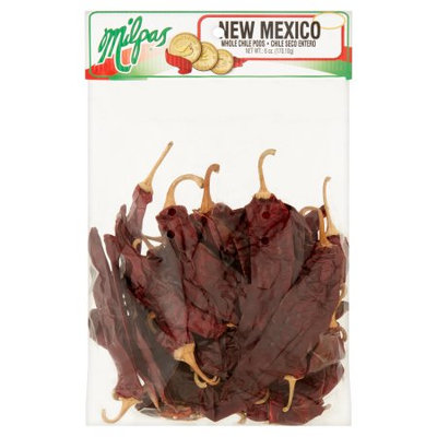 Milpas Foods Milpas New Mexico Whole Chile Pods, 6 oz