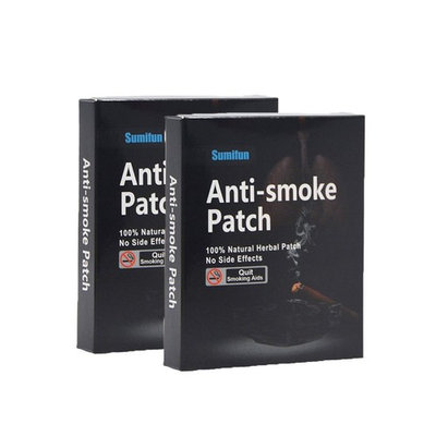 Sumifun Nicotine Patches, Anti-Smoking Patch Natural Ingredients & Smoke Patch for Smoking Cessation 35 Patches/Box