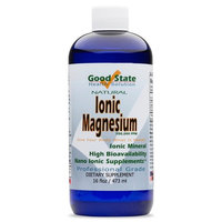 Good State | Ionic Magnesium| Natural | Nano Sized Mineral Technology | Professional Grade | Supports Healthy Chemical & Enzymes Reactions | 192 Servings | 16 Fl oz Bottle