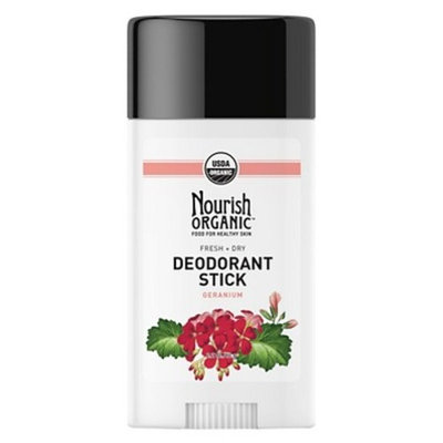 Nourish Organic Fresh & Dry Deodorant Stick Geranium - 2.2 oz