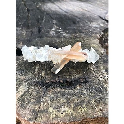 Barrette Quartz Crystal with beautiful Crystal Points