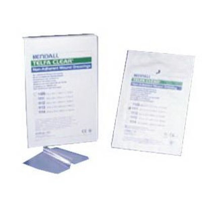 Kendall Telfa Pre-Cut Clear Wound Contact Layer Dressing Sterile, Non-Adherent 4'' x 5'' Square BX/25