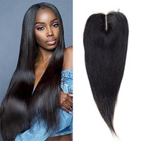 Ayana Brazilian Virgin Hair Straight Middle Part 3.5X4 Lace Closure 100% Unprocessed Human Hair Lace Closure (8