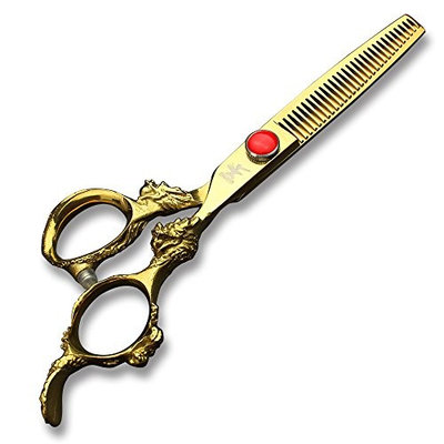 6 inch hair salon professional hairdressing scissors Japan 440C cutting and thinning scissors