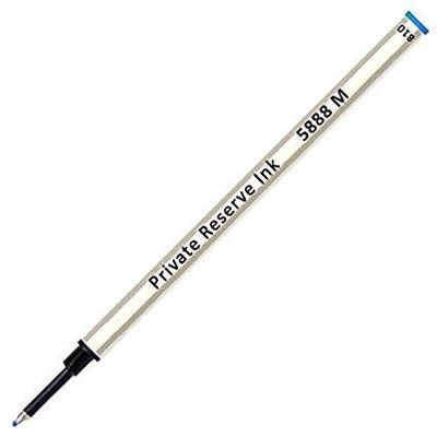 Schmidt 888 Safety Ceramic Metal Rollerball Pen Refill, 0.6mm, Fine Point, Red Ink, Each (58883)