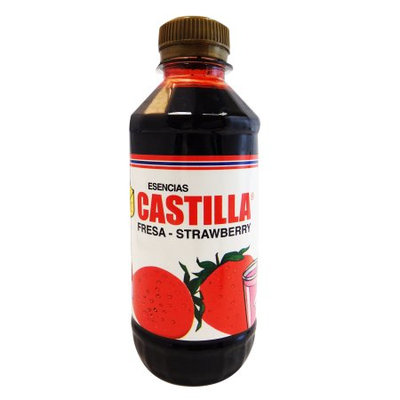 Escencias Castilla Castilla Strawberry Flavor Concentrate 8.6 fl oz (Pack of 1)