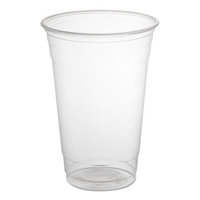 Dart Fusion Polypropylene Cups, Cold Cups, 20 oz, Clear, 50/Bag, 12 Bags/Carton
