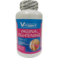 V-TIGHT All Natural Vaginal Tightening Formula (60 Capsules/1-Month Supply) | Pharmaceutical Grade Dietary Vagina Firming Supplement | Women’s Sexual Enhancement, Health, Lubrication & Libido