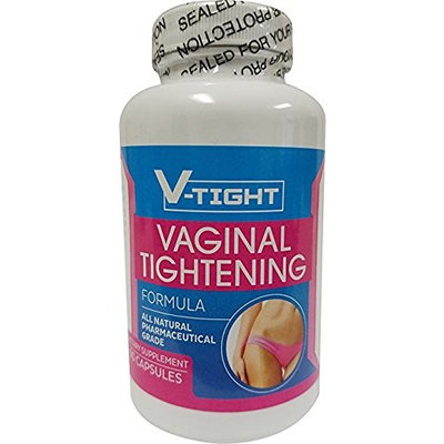 V-TIGHT All Natural Vaginal Tightening Formula (60 Capsules/1-Month Supply) | Pharmaceutical Grade Dietary Vagina Firming Supplement | Women’s Sexual Enhancement, Health, Lubrication & Libido