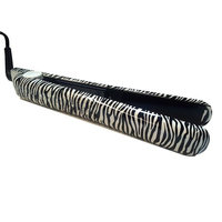 Premium Style - Hair Straightener Flat Iron - Ceramic Plates - Professional Grade - Zebra