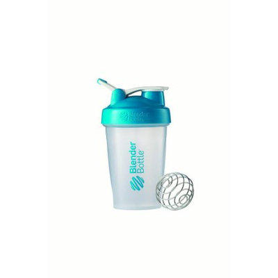 BlenderBottle 20 oz Classic with Loop Clear-Aqua 1 Cup