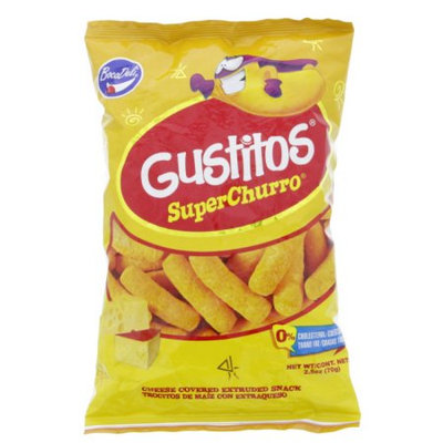 Boca Deli Gustitos Cheese Puffs 2.5oz - Trocitos de maiz con extraqueso (Pack of 20)