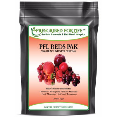 Reds Pak - Natural Super Fruit & Vegetable Blend w/Antioxidants & Phytonutrients ING: Organic Powder
