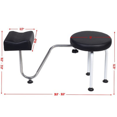 Pedicure Station Chair Manicure Reflexology Spa Salon Equipment w/ Foot Rest