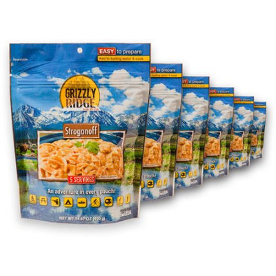 Grizzly Ridge Stroganoff (Pack of 6)