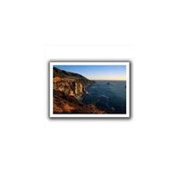 Artwal Kathy Yates Golden Glow on Big Sur Unwrapped Canvas Artwork, 16 x 24 Inch