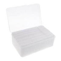 D DOLITY Cotton Squares - Nonwoven, 100 PCS - Daily Cosmetics Makeup Cleaning, Beauty and Personal Care