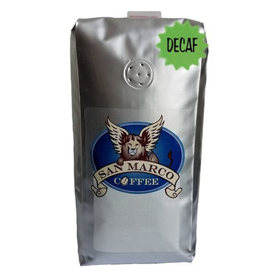 San Marco Coffee Decaffeinated Flavored Whole Bean Coffee, Apricot Cream , 1 Pound