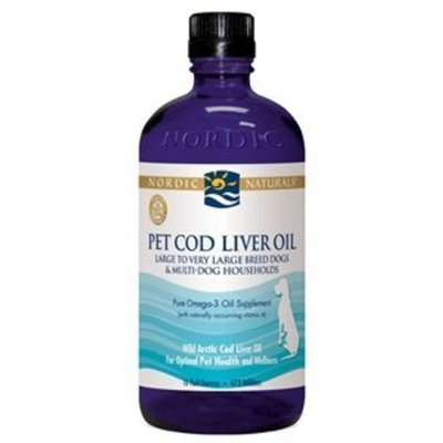 Pet Cod Liver Oil for Cats and Small Breed Dogs 2 Ounces