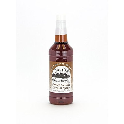 Fee Brothers French Vanilla Cordial Syrup Flavoring - 32 fl oz (946 ml)