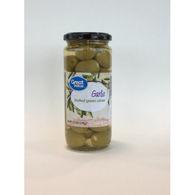 Great Value Garlic Stuffed Green Olives