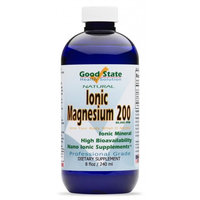Good State Liquid Ionic Minerals - Magnesium 200 - (96 servings at 200 mg elemental) (8 fl oz)