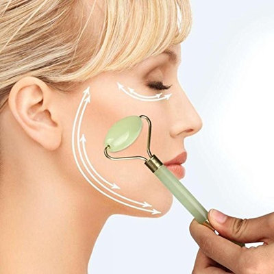 LiPing Natural Facial Beauty Massager Roller Face Anti Aging Jade roller Therapy Slimming Tool Facial Face Massager