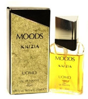 MOODS by Krizia Uomo 0.85 oz. EDT Spray Men's Cologne 25 ml NEW NIB