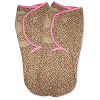 Summer Infant SwaddleMe CottonSkin, Girl, 2 Pack