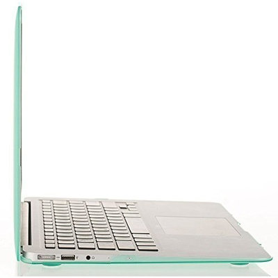 MOSISO Ultra Slim Plastic Hard Shell Snap On Case Cover for MacBook Air 13 Inch (A1466 & A1369), Mint Green