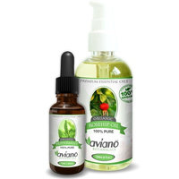 Organic Peppermint & Rosehip Oil Combo - 100% Pure Organic Undiluted Oils Combo for Hair & Skin Rejuvenation - Ultra Premium Organic Peppermint...