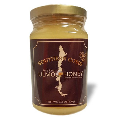 Soco's Ulmo Honey: Raw Unfiltered Honey, Never heated, Unpasteurized Honey, Medicinal-Grade, Antibiotic-Free, Premium 'Ulmo' Honey, 17.6oz/500g, Bottled in Chile