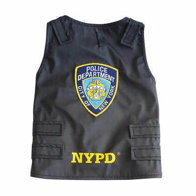 Royal Animals NYPD Police Badge Dog Vest