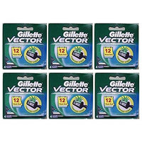 Vector Plus Refill Razor Blades 4 ct. (Pack of 6) + FREE LA Cross Manicure 74858