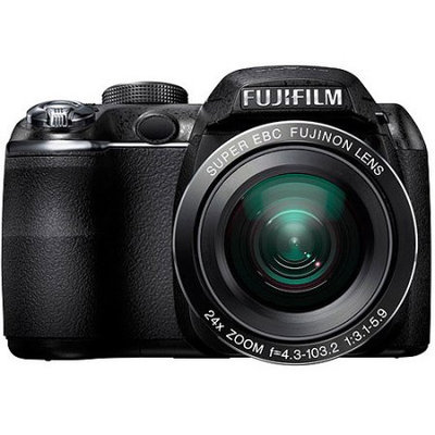 Panasonic Fuji Finepix S3200/S3280 14MP HD Digital Camera 24X Zoom 720p Video 3 LCD -Black