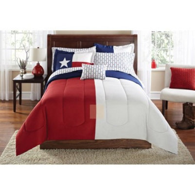 Mainstays Texas Star Bed in a Bag Coordinating Bedding Set