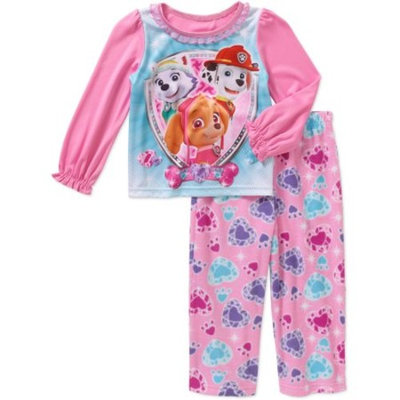 Baby Toddler Girl Long Sleeve Pajama Sleepwear Set