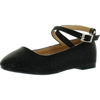 LJ-Adorababy Girls BA0040/41 Dress Flats with Twist Strap Closure Shoes