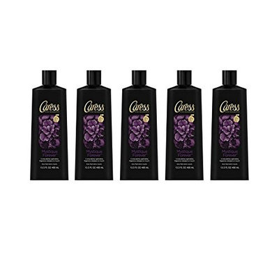 Caress Mystique Forever Body Wash, 13.5 Fl. Oz. (5 pack)