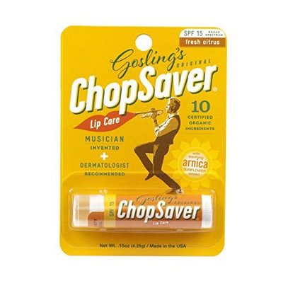 Goslings Original ChopSaver SPF 15 Lip Care, 0.15 Ounce (Pack of 6)