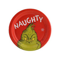 Birthday Express Dr. Seuss Grinch Naughty Dessert Plate (16)