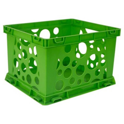 Storex® Mini Stackable Storage Crates 3ct