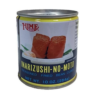Hime Inarizushi-No-Moto Seasoned Fried Bean Curd Canned 10 oz (4 Can)